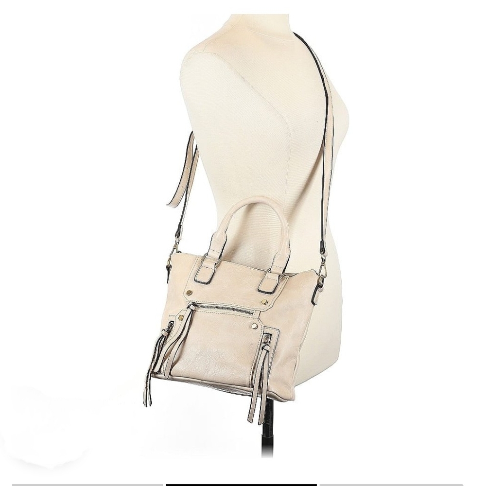 Antik Kraft Cream Crossbody Bag